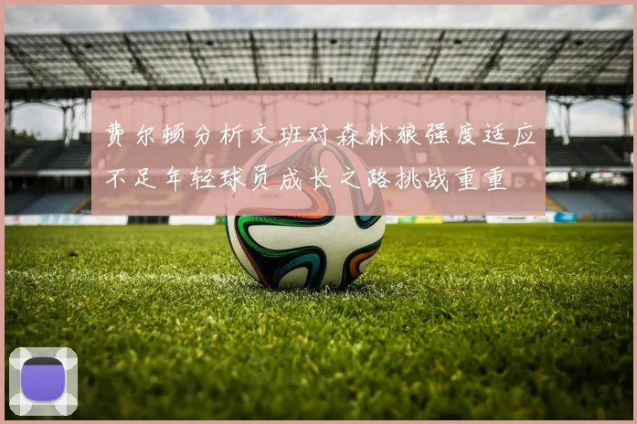 费尔顿分析文班对森林狼强度适应不足年轻球员成长之路挑战重重